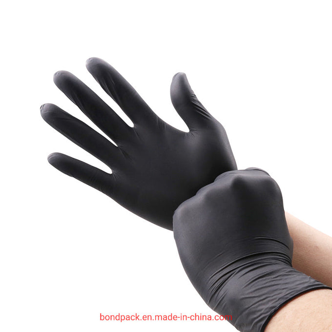 Gloves Nitrile - 100pcs Black