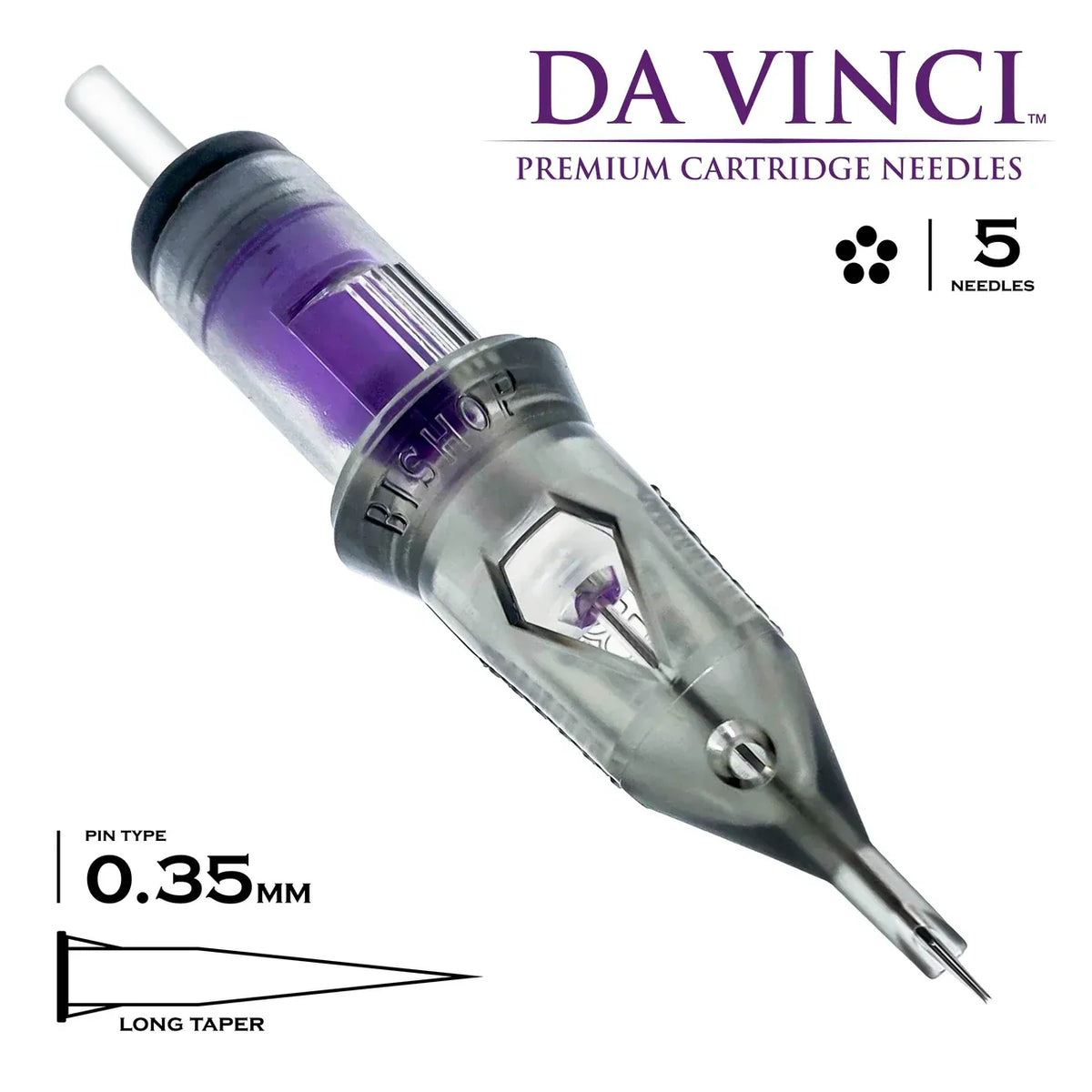 Bishop Da Vinci Tattoo Cartridge Needles - Round Liners — foto 3