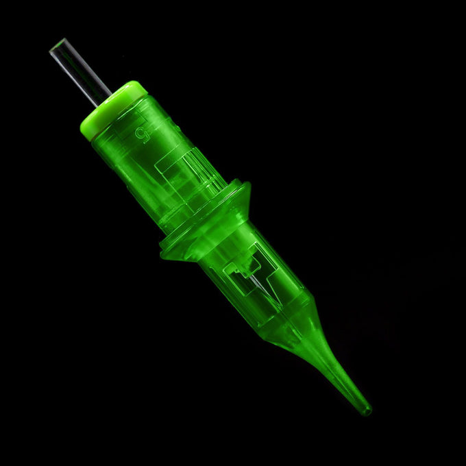 FYT Round Shader Cartridges V2 green tattoo needle cartridge