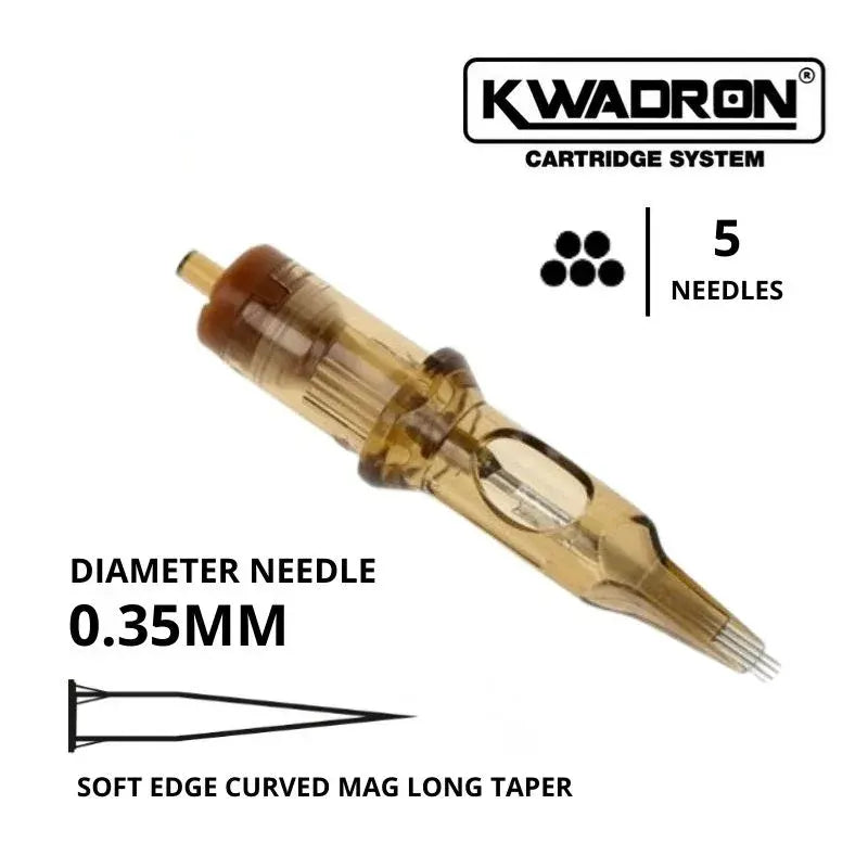 Kwadron Cartridge Needles - Soft Edge Curved Mag Tattoo Cartridges(RM) — foto 2
