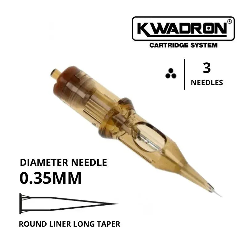 Kwadron Cartridge Needles - Round Liner Tattoo Cartridges (RL) — foto 3