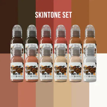 World Famous Skintone Ink Set