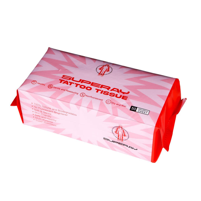 Cotton Tissue 50pcs White 200mm x 190mm — foto 1