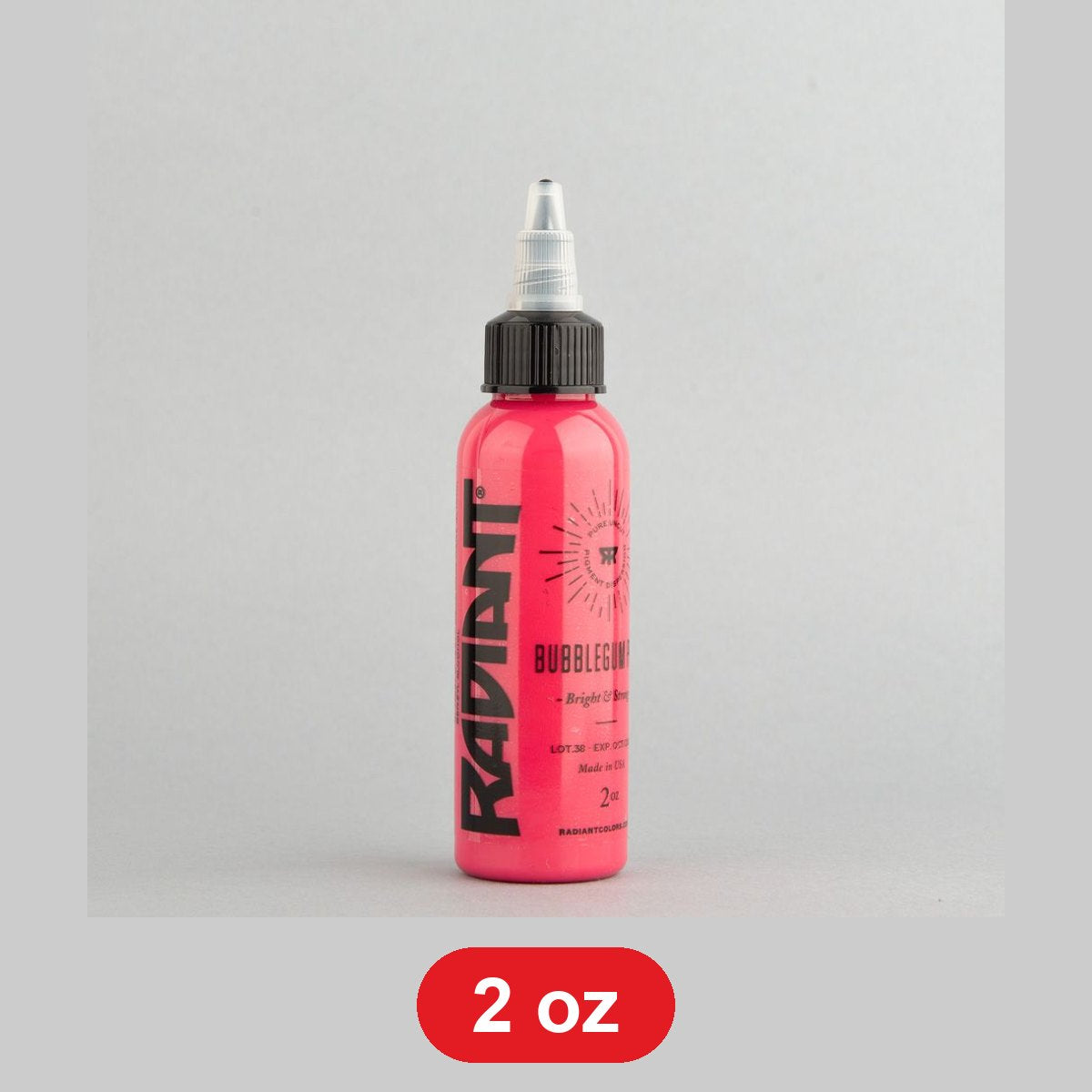 Radiant Ink Bubblegum Pink 2 oz