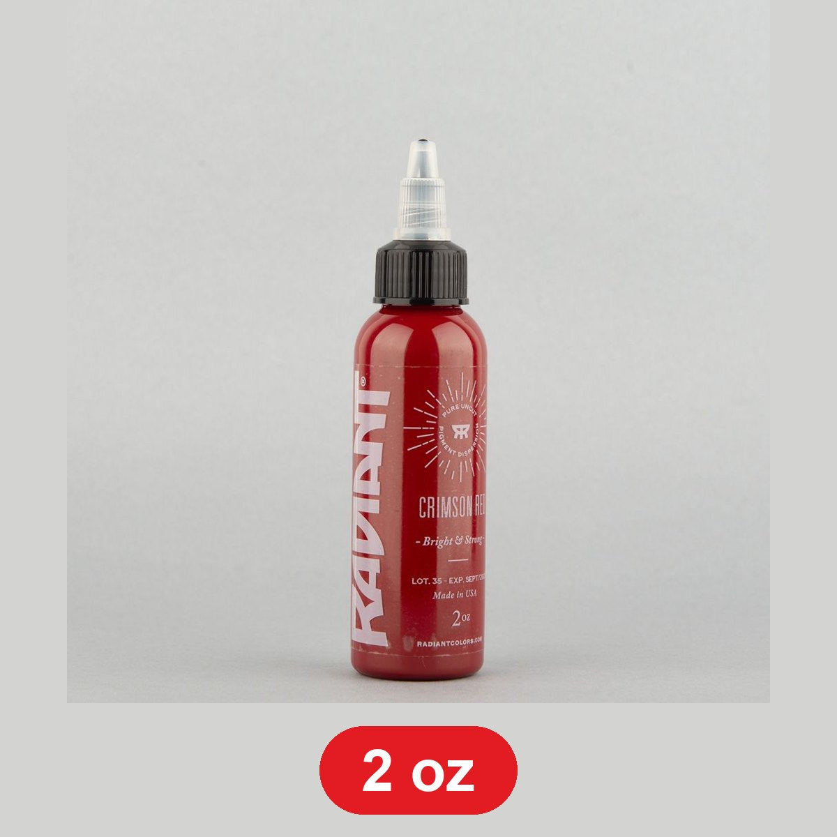 Radiant Ink Crimson Red 2 oz