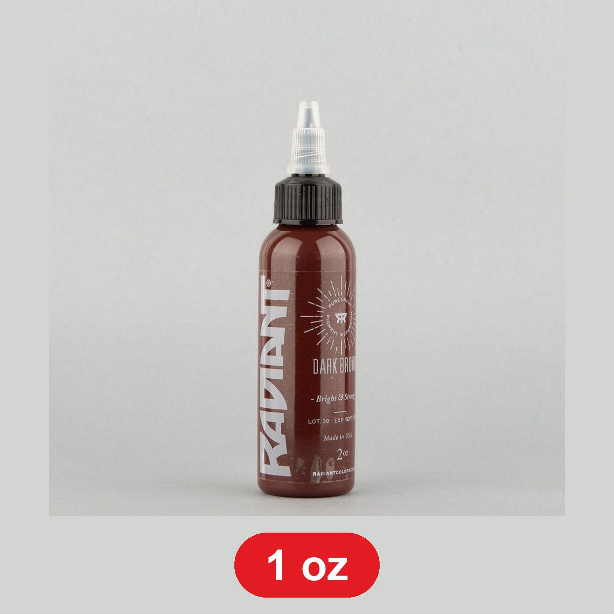 Radiant Ink Dark Brown 1 oz