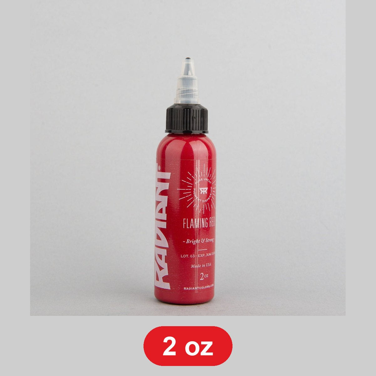 Radiant Ink Flaming Red 2 oz