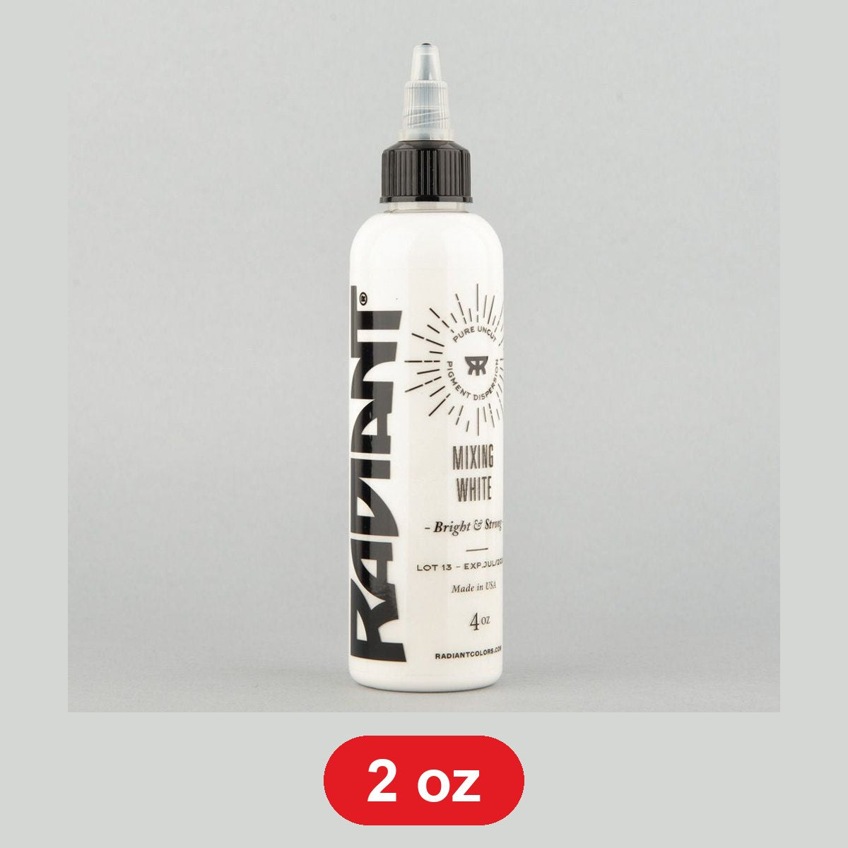 Radiant Ink Mixing White 2 oz