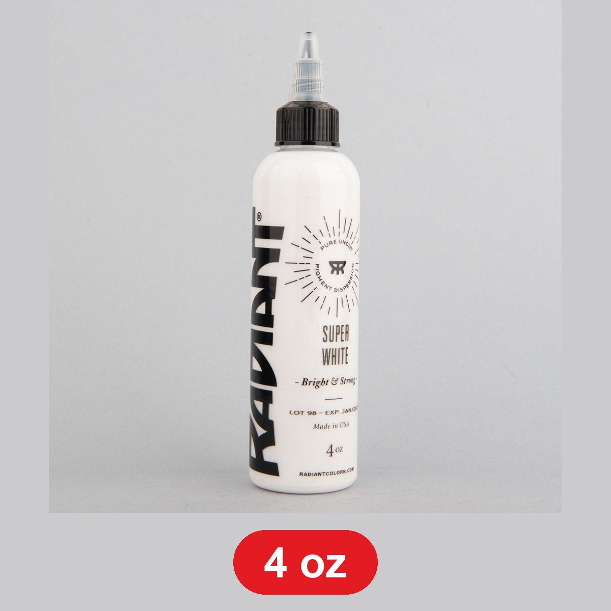Radiant Ink Super White 4 oz