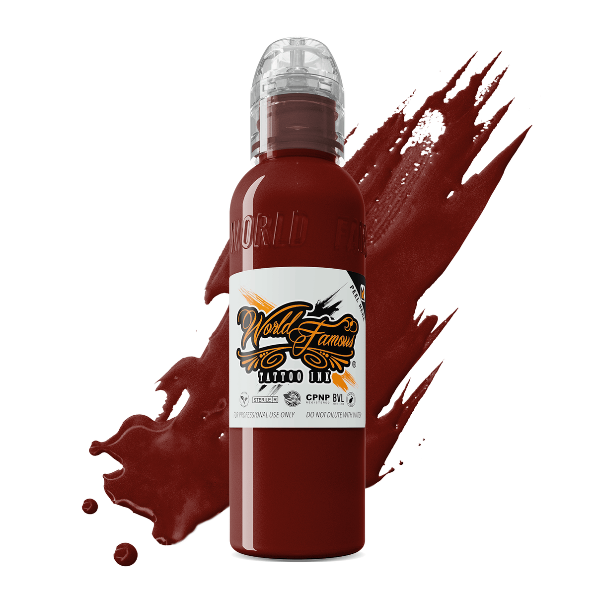 World Famous Ink Red Square 2 oz