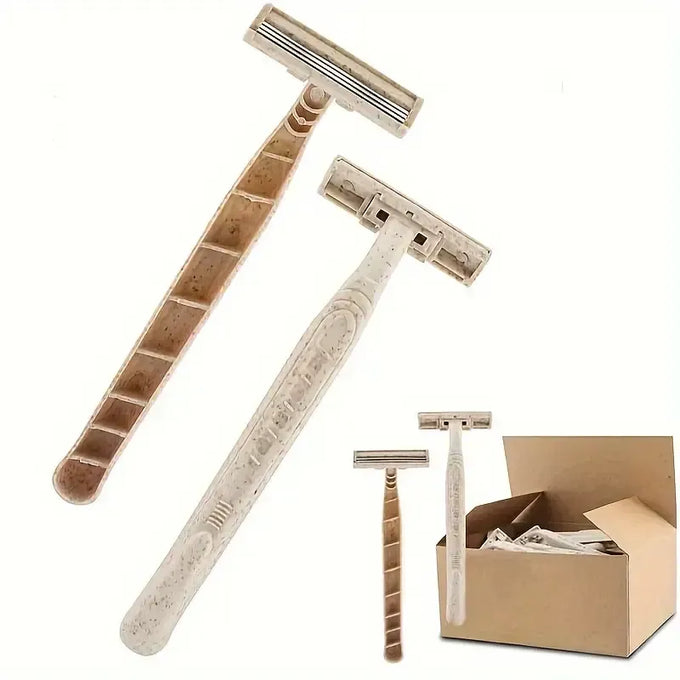 Disposable Razor - 50pcs Beige