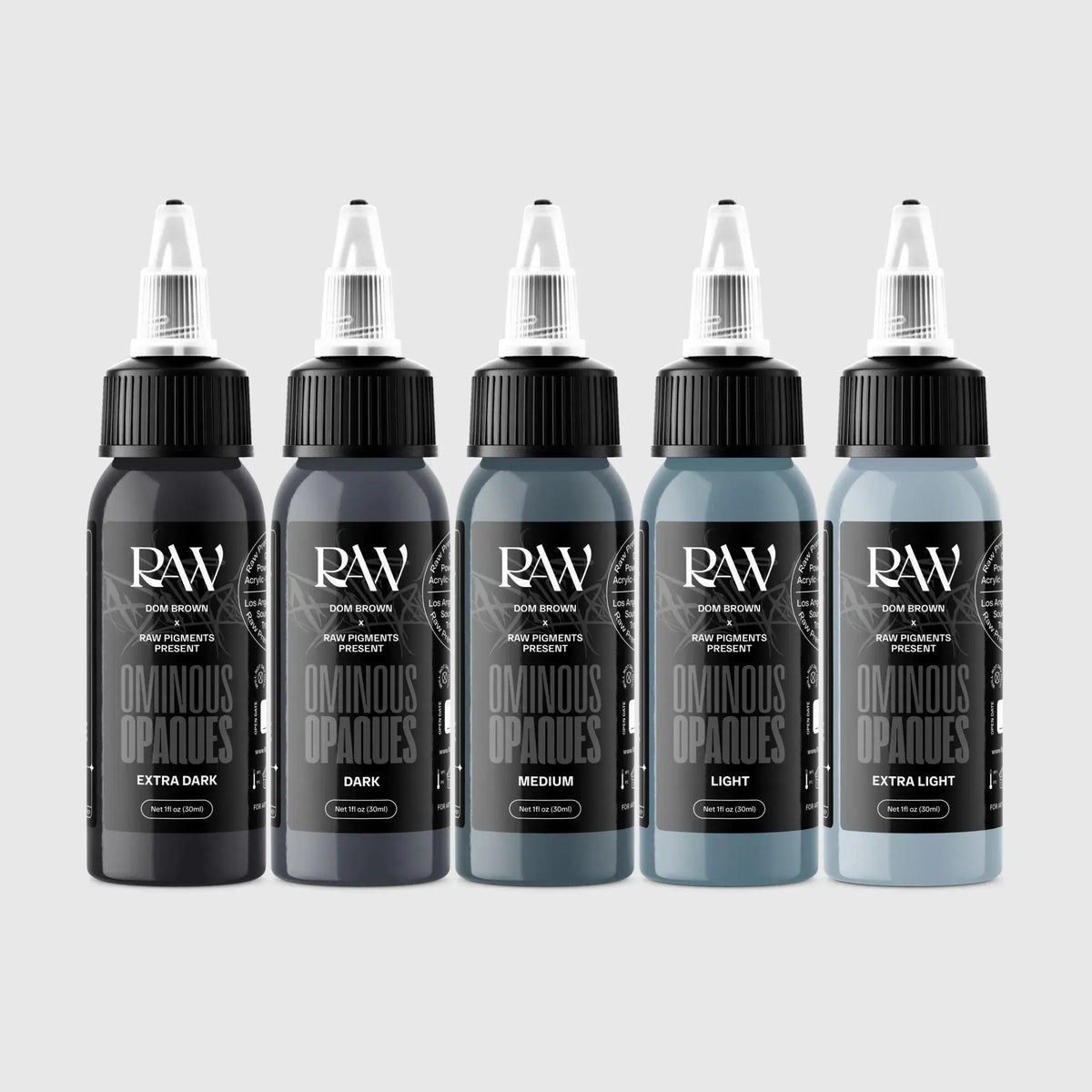 Raw Inks - Ominous Opaques Don Brown Set