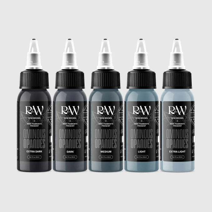 Raw Inks - Ominous Opaques Don Brown Set