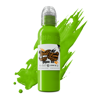 World Famous Tattoo Ink - Northern Lights Green — foto 2