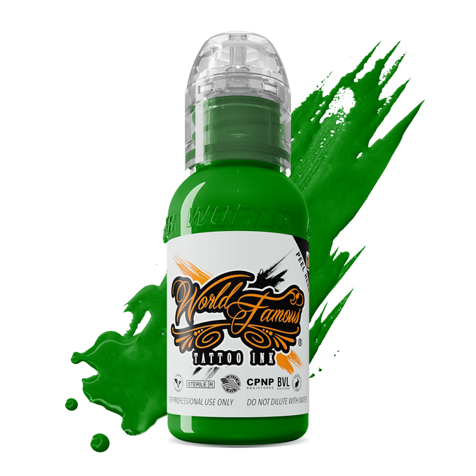 World Famous Tattoo Ink - Oleg Shepelenko - Light Green