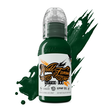World Famous Tattoo Ink - Vegas Green — foto 1