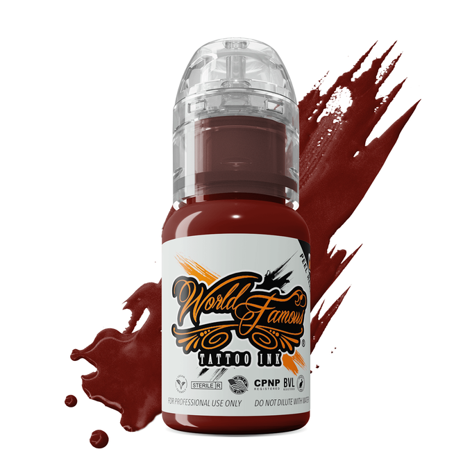 World Famous Tattoo Ink - Red Square