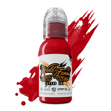 World Famous Tattoo Ink - Master Mike Asian Tattoo Demon Red — foto 1