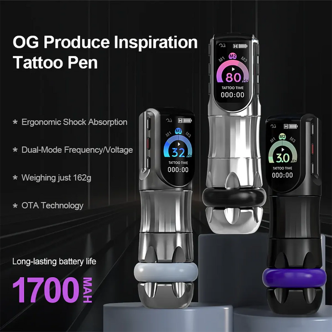 Pioneer - INSPIRATION Shock Absorption Wireless Tattoo Pen