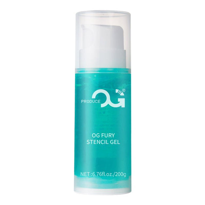 OG Produce Fury tattoo stencil transfer gel, 6.76 fl oz pump bottle