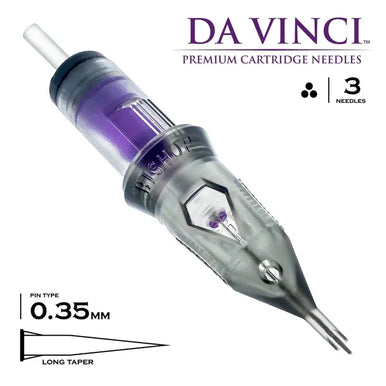 Bishop Da Vinci Tattoo Cartridge Needles  - Round Liners — foto 2
