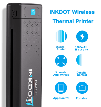 EMALLA INKDOT Wireless Thermal Printer — foto 2