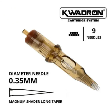 Kwadron Cartridge Needles - COMBAT Soft Edge Magnum Shaders Tattoo Cartridges (RM) — foto 4