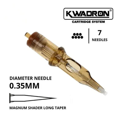 Kwadron Cartridge Needles - COMBAT Soft Edge Magnum Shaders Tattoo Cartridges (RM) — foto 3