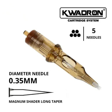 Kwadron Cartridge Needles - COMBAT Soft Edge Magnum Shaders Tattoo Cartridges (RM) — foto 2