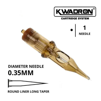 Kwadron Cartridge Needles - Round Liner  Tattoo Cartridges (RL) — foto 2