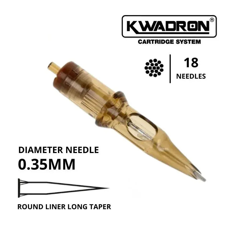 Kwadron Cartridge Needles - Round Liner  Tattoo Cartridges (RL) — foto 9