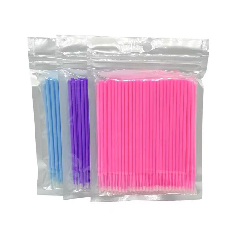 500 PCS Disposable Micro Applicator Brushes for Makeup and Personal Care
