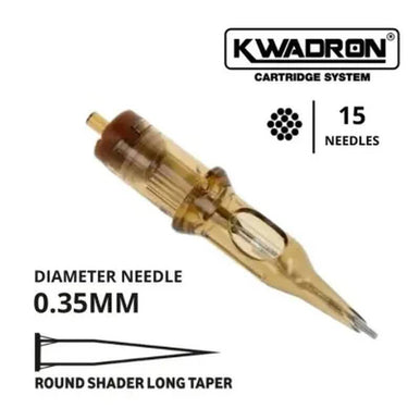 Kwadron Cartridge Needles - Round Shader Tattoo Cartridges(RS) — foto 4