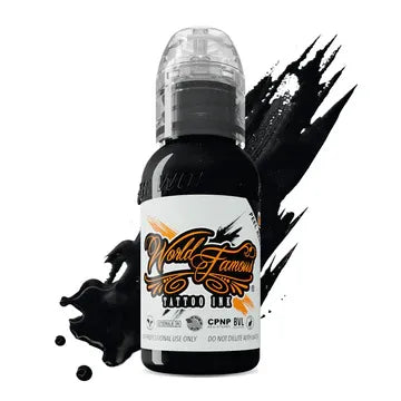 World Famous Tattoo Ink Pitch Black — foto 1