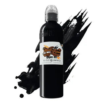 World Famous Tattoo Ink Pitch Black — foto 2