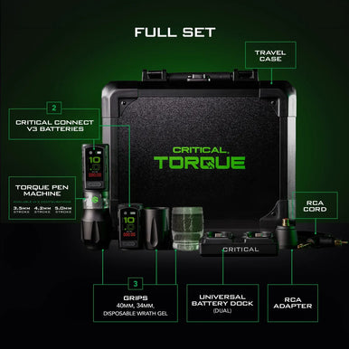CRITICAL TORQUE  4.2mm Stroke Wireless Tattoo Pen — foto 2