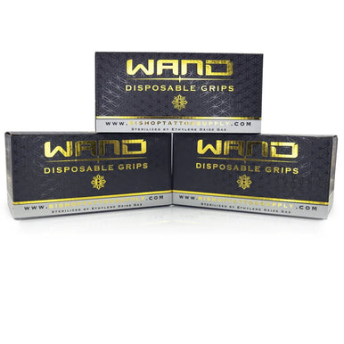 1.75" Disposable WAND Grips - Box of 10 in Black — foto 3