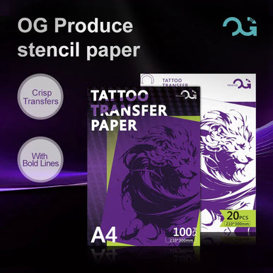 OG Tattoo Stencil Transfer Paper 100pcs — foto 1