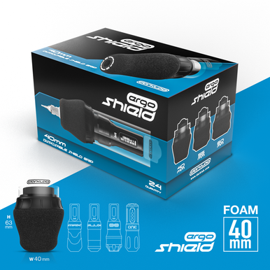 Ergo Shield  Disposable Grip - 24pcs Black — foto 1