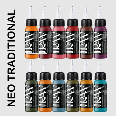 Raw Inks - NEO-TRADITIONAL SET