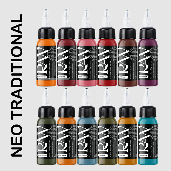 Raw Inks - NEO-TRADITIONAL SET