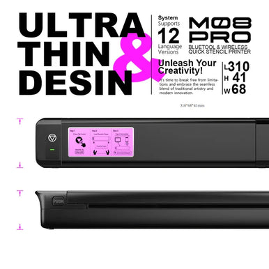 OZER Tattoo Stencil Printer Wireless Bluetooth Thermal Tattoo — foto 3