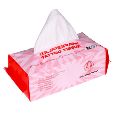 Cotton Tissue 50pcs White  200mm x 190mm — foto 3
