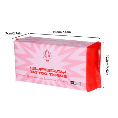 Cotton Tissue 50pcs White  200mm x 190mm — foto 2