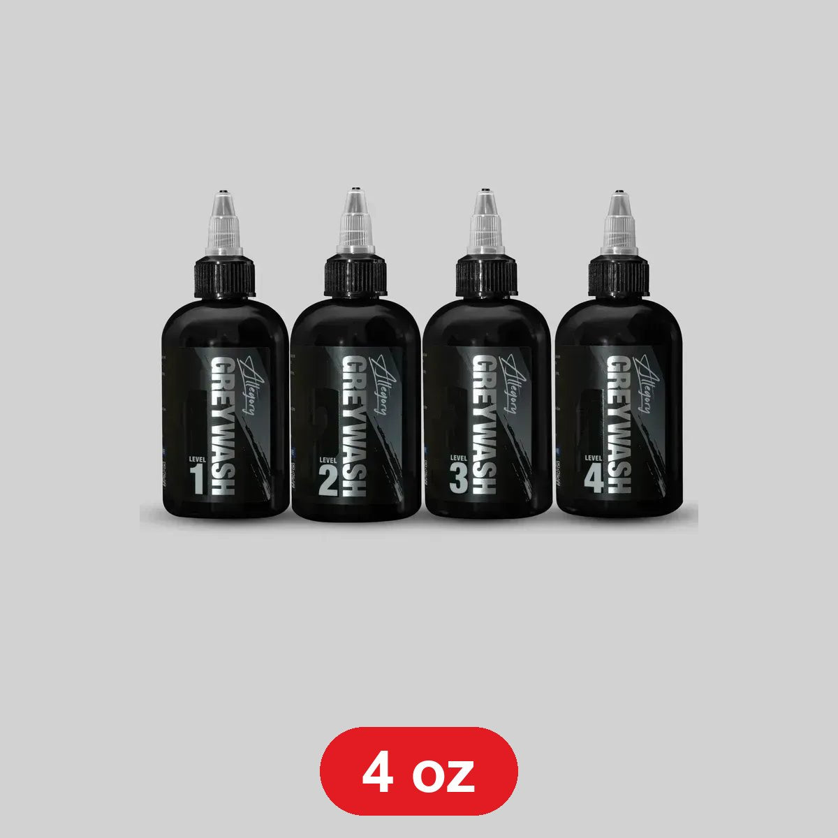 Allegory Ink Greywash Set 4 oz