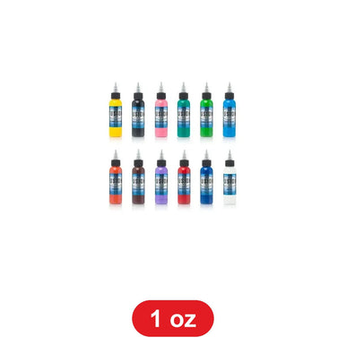 Fusion Ink Sample Pack - 12 Colors 1 oz