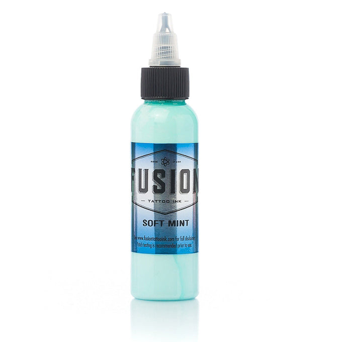 Fusion Tattoo Ink Soft Mint bottle