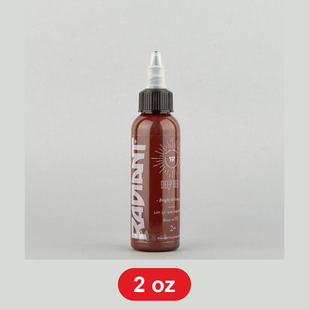 Radiant Ink Deep Red 2 oz