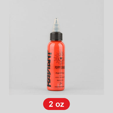 Radiant Ink Poppy Orange 2 oz