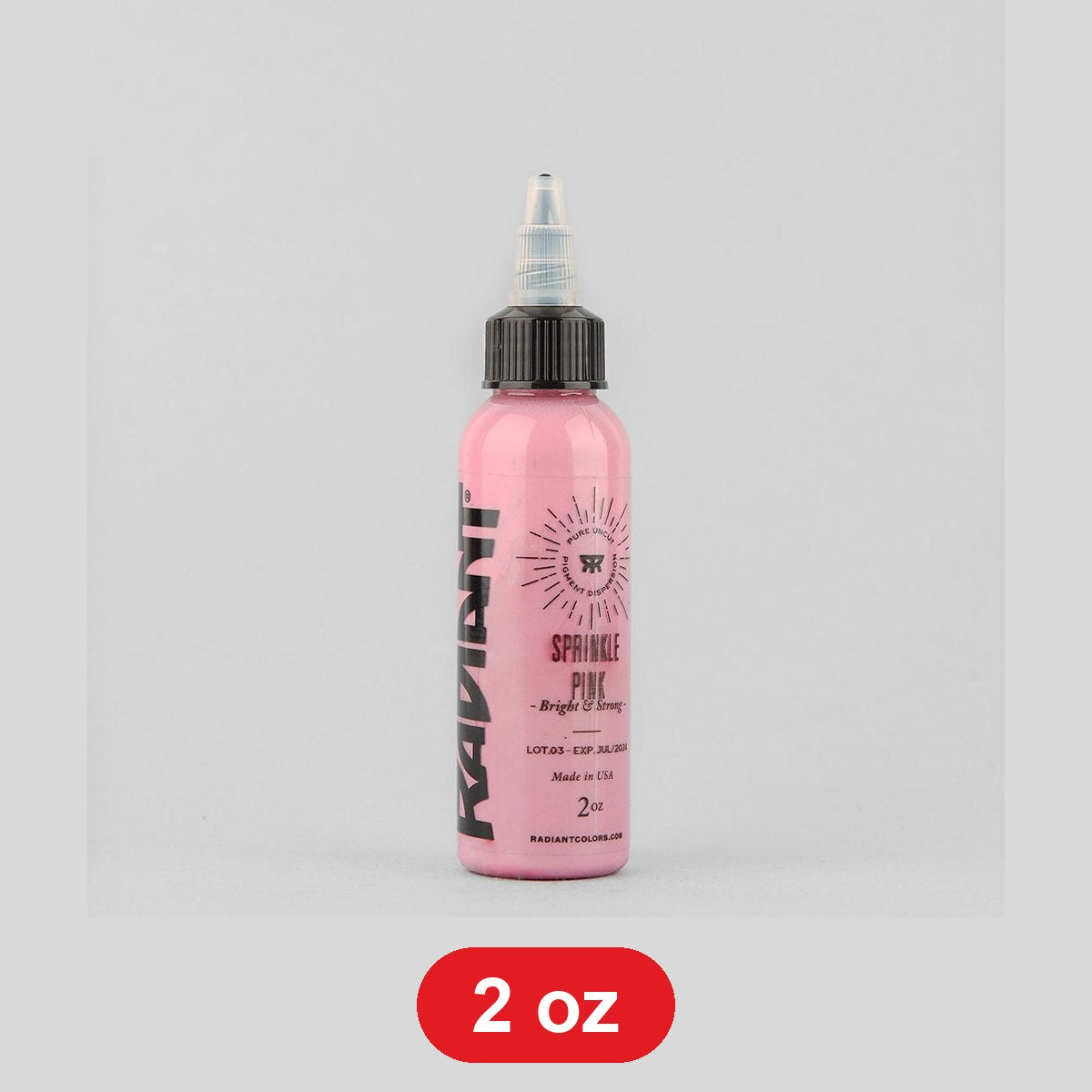 Radiant Ink Sprinkle Pink (pastel) 2 oz